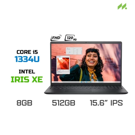 Laptop Dell Inspiron 15 3530 71043887 (i5-1334U, Intel Iris Xe Graphics, RAM 8GB DDR4, SSD 512GB, 15.6 Inch IPS FHD 120Hz, Win11/Office Home 21)